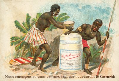 We renounce cannibalism as we have Kemmerich meat extract by French School